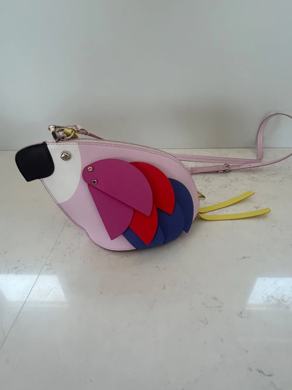 NWOT Kate Spade Parrot Flock Party Crossbody Bag